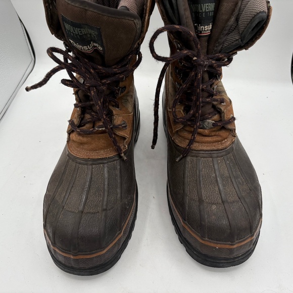 Wolverine Thinsulate Camo Brown Rubber Hunting Duck Boots Outdoor Size 10 main image 7